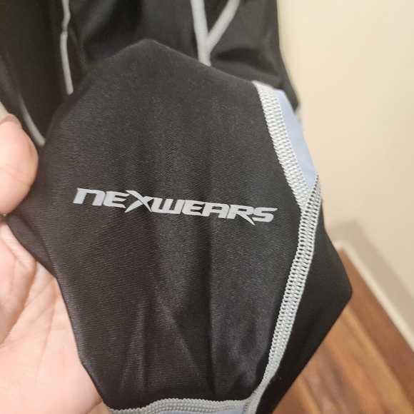 Nexwears Men's Black and gray Cicling Bib tight active Performance size Large - Picture 9 of 11